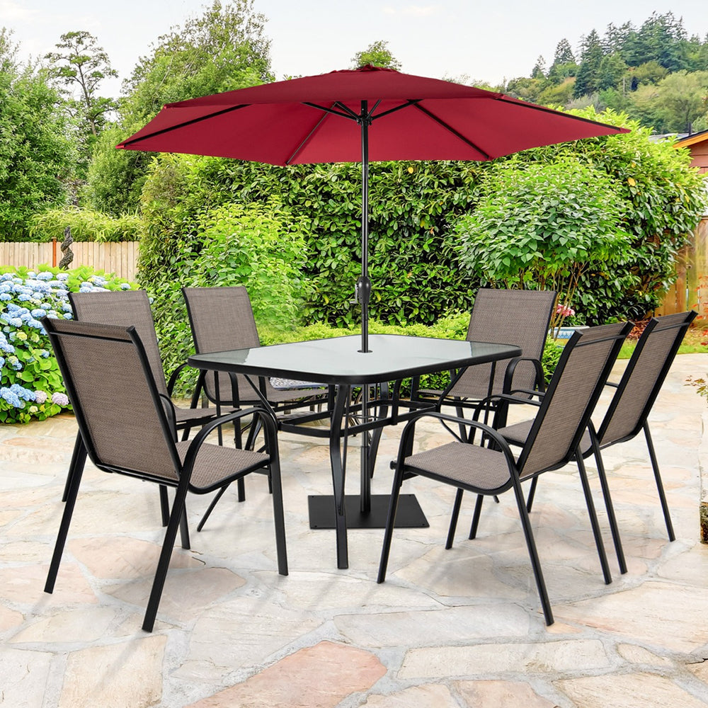Oviedo 7pc Patio Dining Set