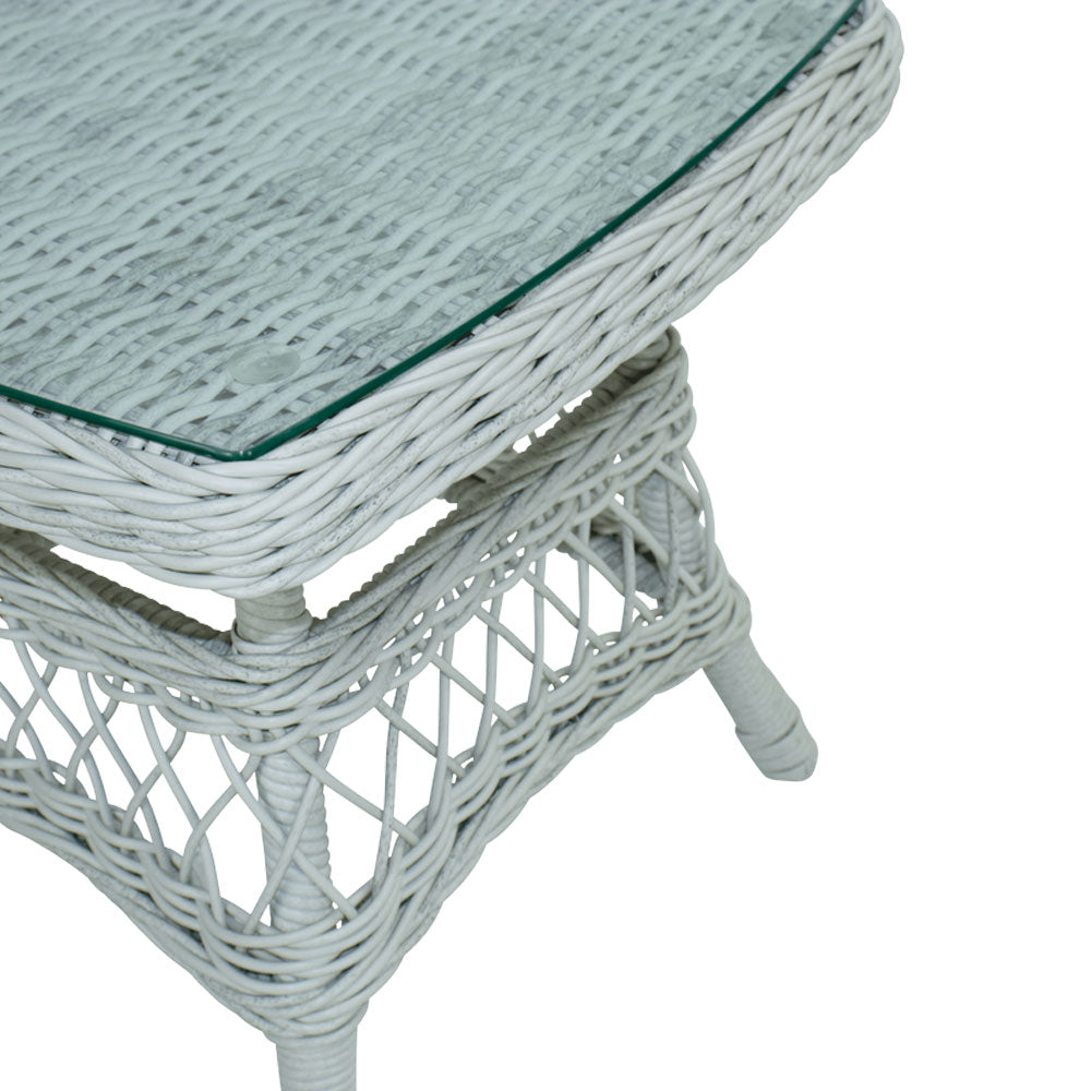 Amaryllis 3pc in Surfmist Wicker & Spunpoly Cushions