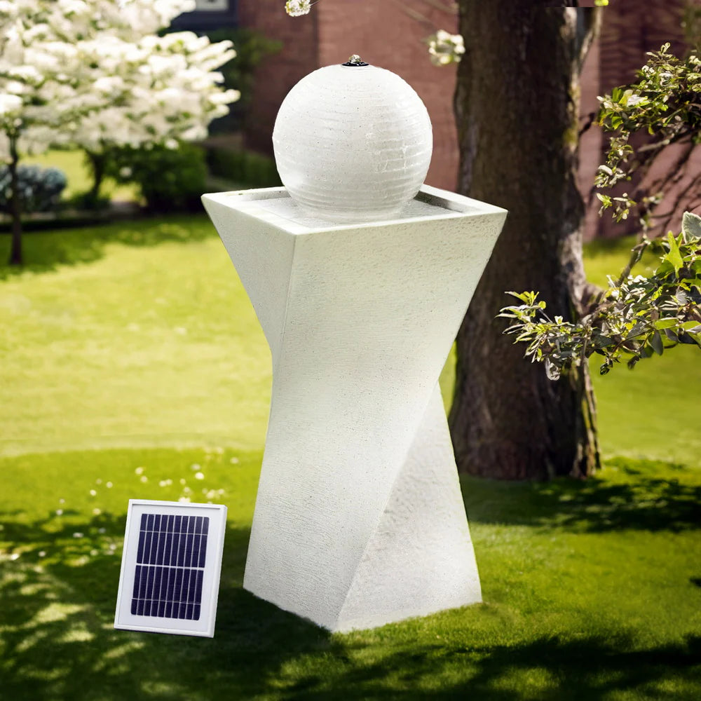 Candelora Solar Fountain w/LED Lights. 85CM