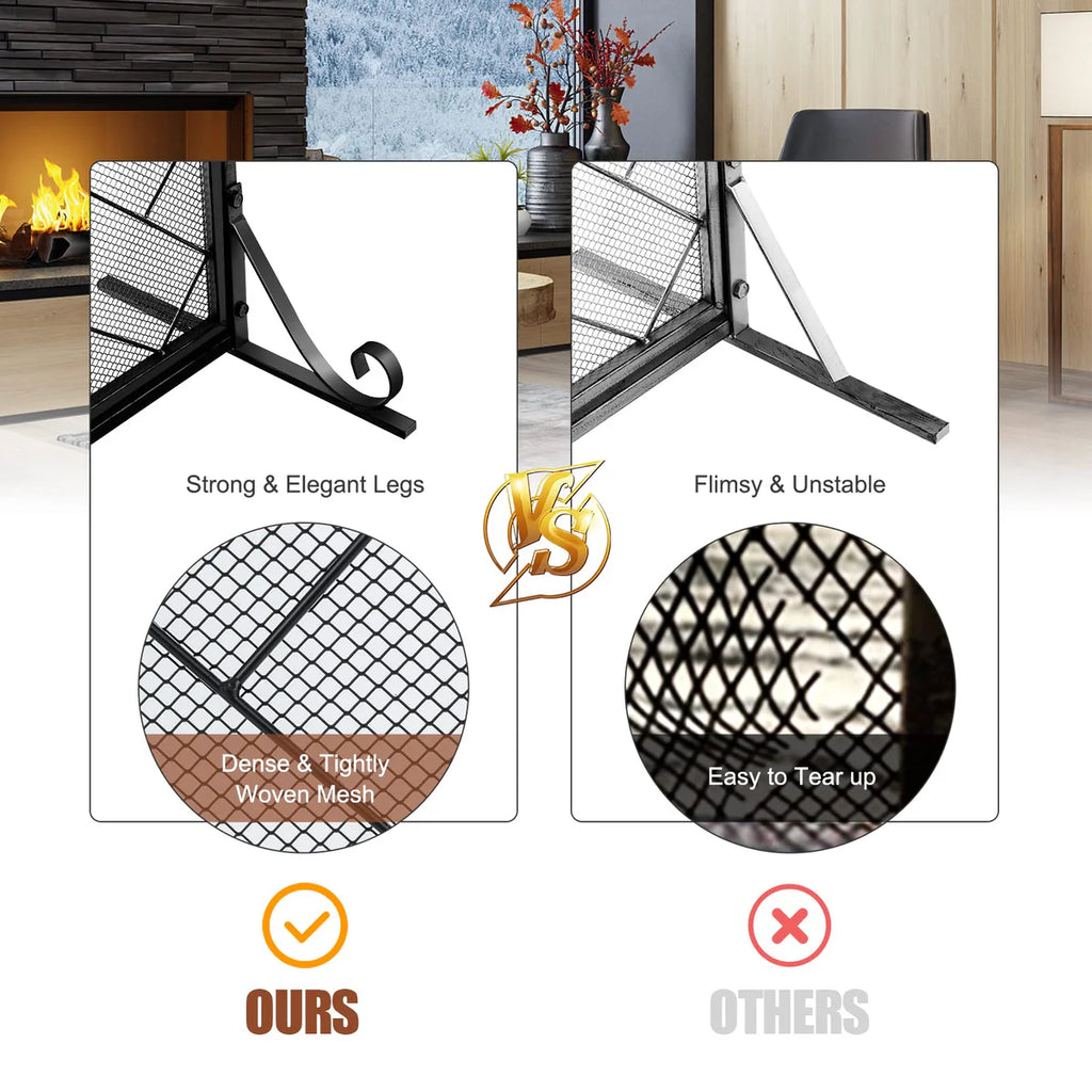 Carolina Super SafeFireplace Screen
