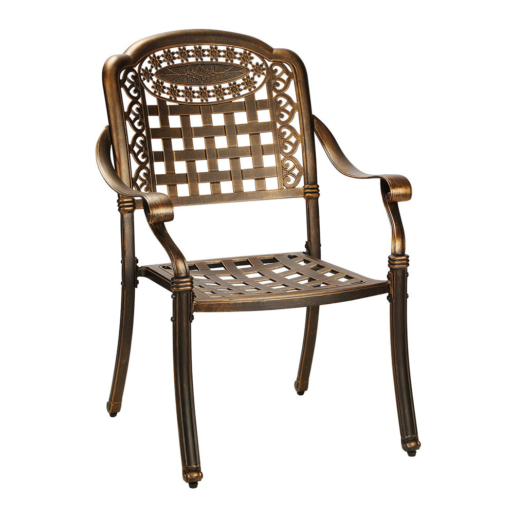 Asha 3pc Aluminium Outdoor Bistro Set