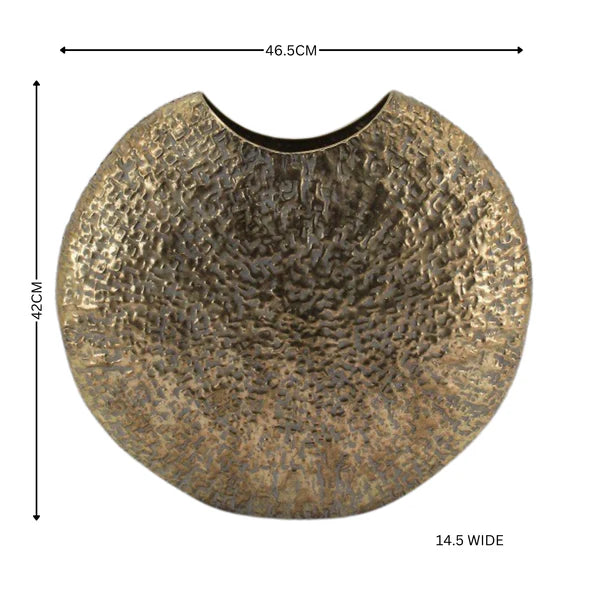 Sapphira Golden Vase - 2 Sizes