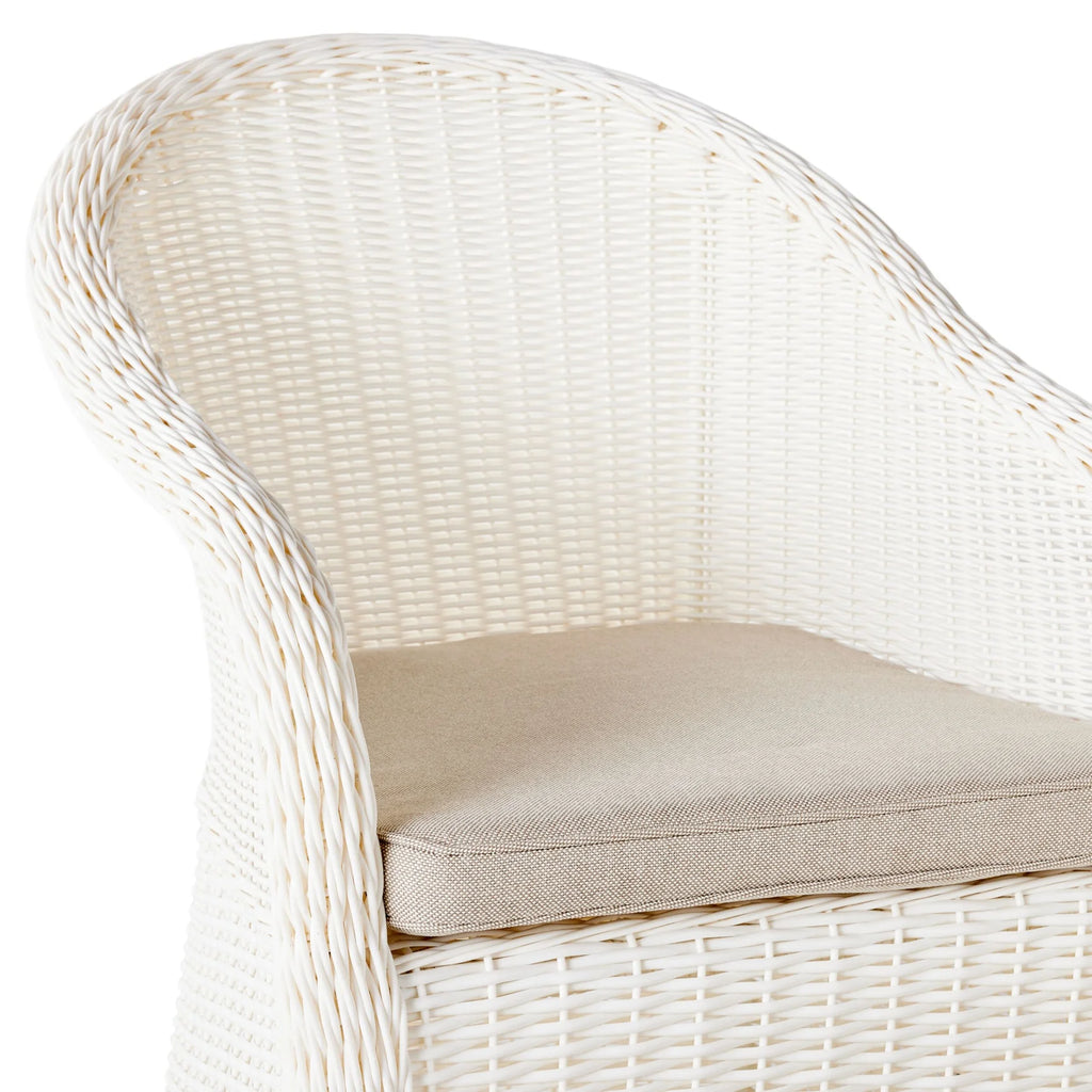 Elefanta Woven Chair - White or Beige