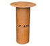 Saint Floret Bird Bath/Feeder. 80cm. Rust