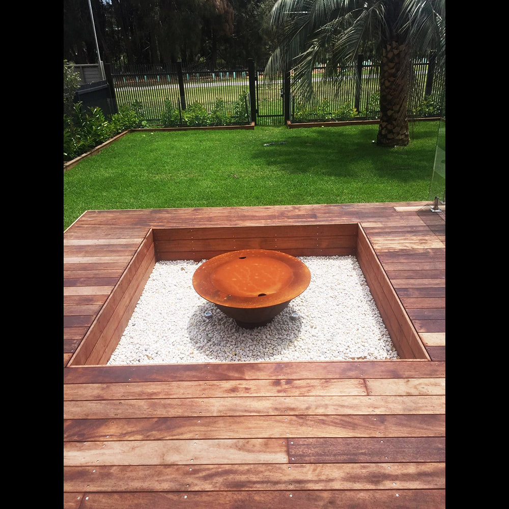 The Osaka Firepit-Coffee Table-Hotplate-Grill