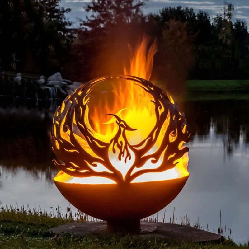 Phoenix Sphere Fire Pit Bowl