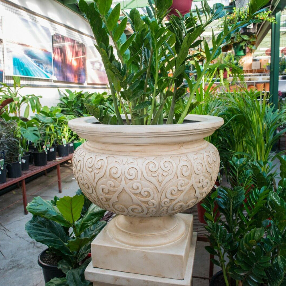 Lorenzo Renaissance Urn on Pedestal