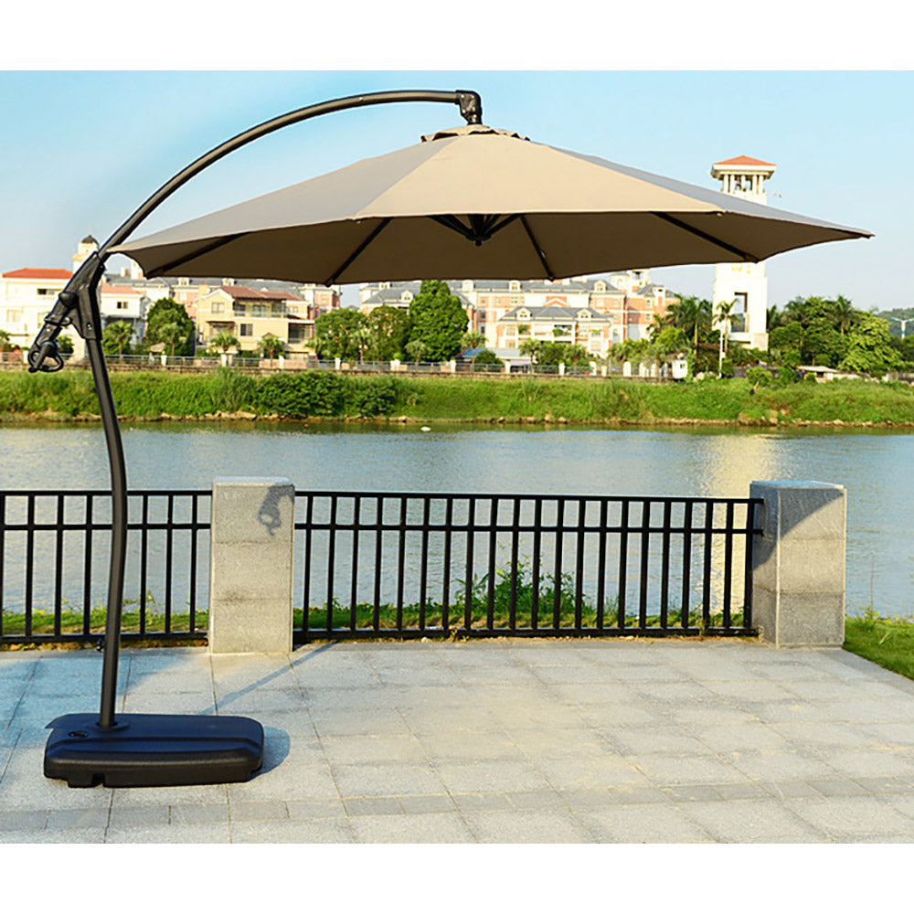 Zesta 3m Heavy Duty Round Cantilever Outdoor Umbrella - 4 Cols