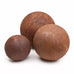 Oria 3 Rusty Round Metal Ball Spheres : 25/20/15cm