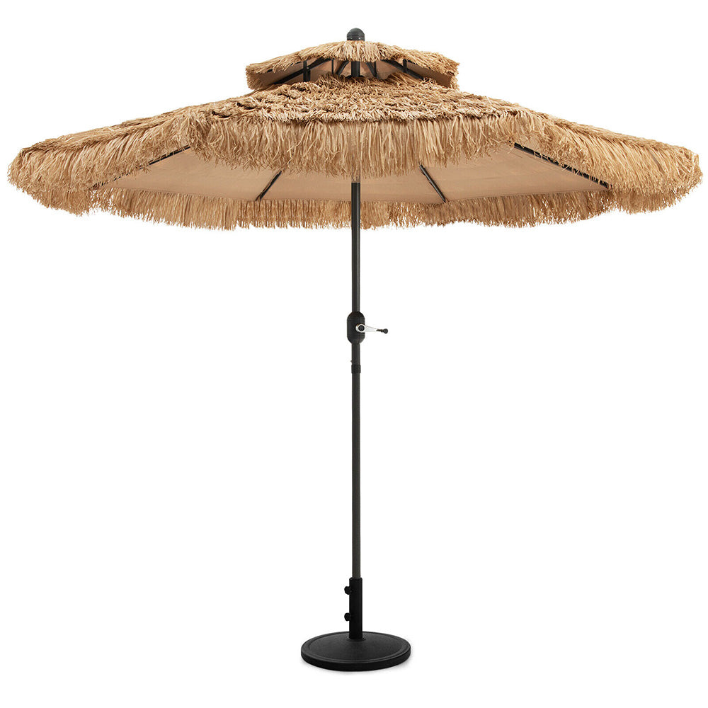 Molokai 2.7M Hula Thatched Patio/Beach Umbrella