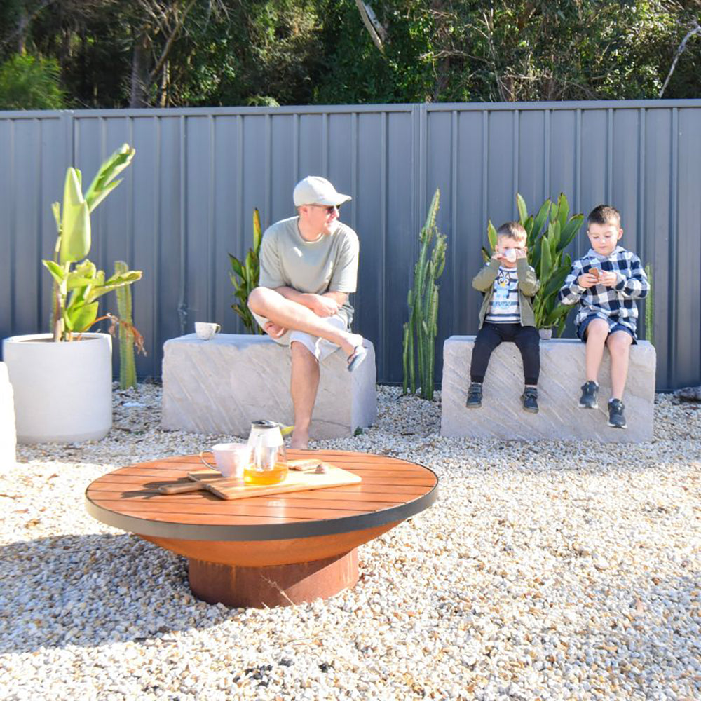 Timber Table for Firepits - 4 Sizes