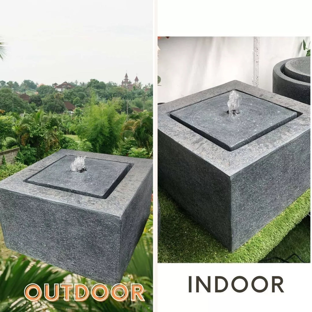 Anacapri Modern Square Water Fountain