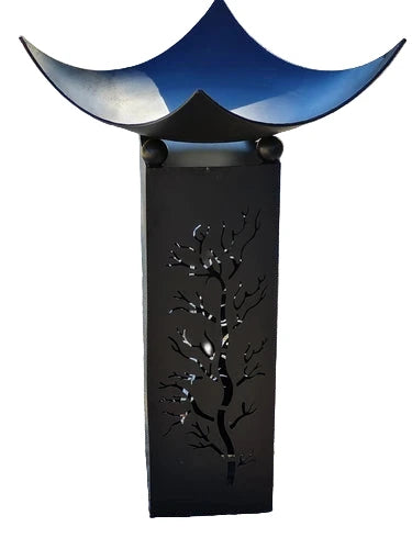 Edessa Designer Birdbath/Feeder. 70cmH, Bowl 42cm wide