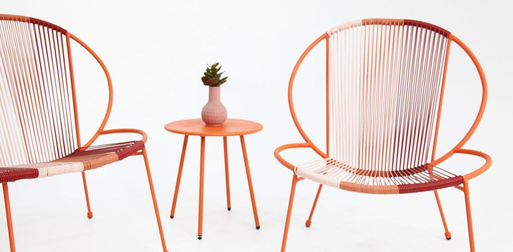 Rocca 5pc Steel Rattan Lounge Set