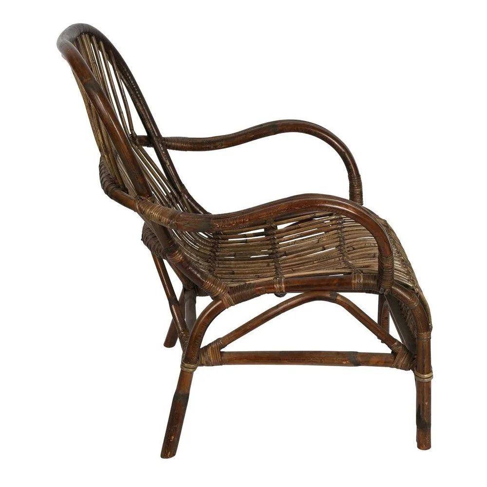 Costa Rattan Lounge Armchair - 3 Colours