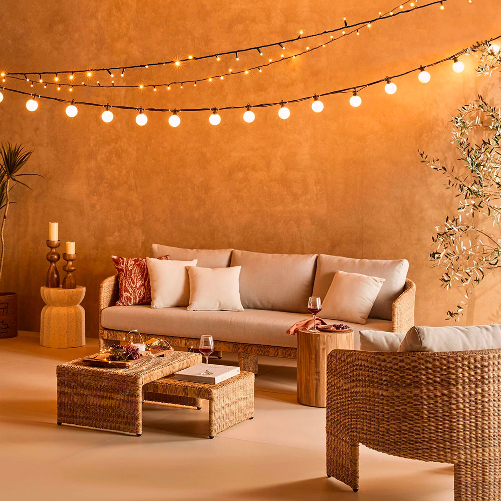 Gia Wicker Nested Coffee Table