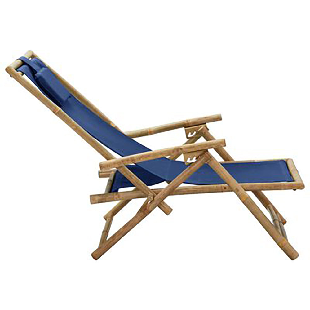 Nicolo Bamboo Deck Chair - 5 Colours