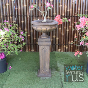 Bianchi Urn & Pedestal