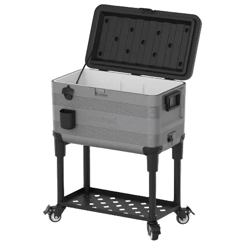 Odeon 70LRolling Patio/Cooler Beverage Cart