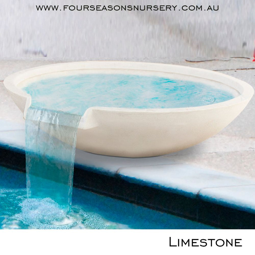 Angeles Wok Bowl with Spillway. 4 Colours. 3 Sizes