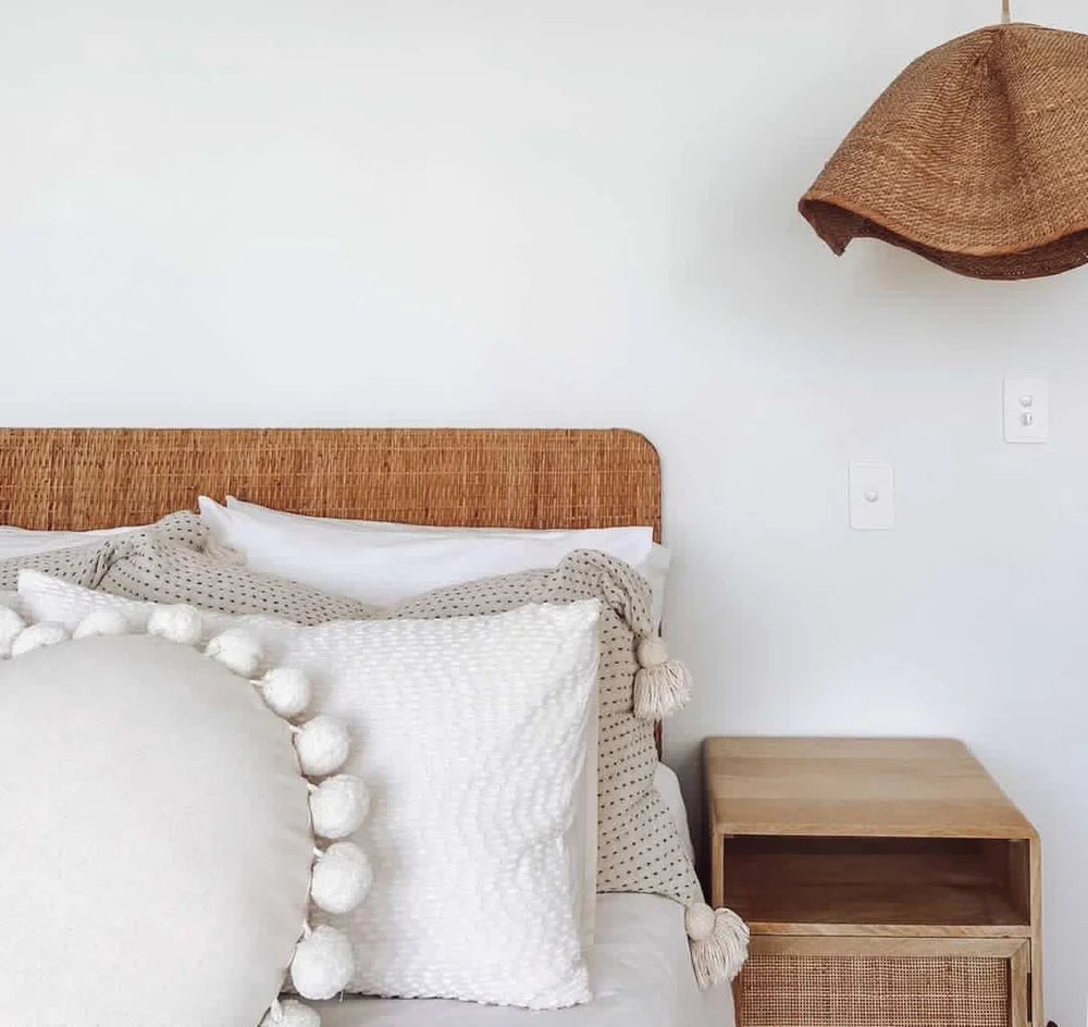 Tiva Dancing Woven Basket Pendant Light - 65-69cms