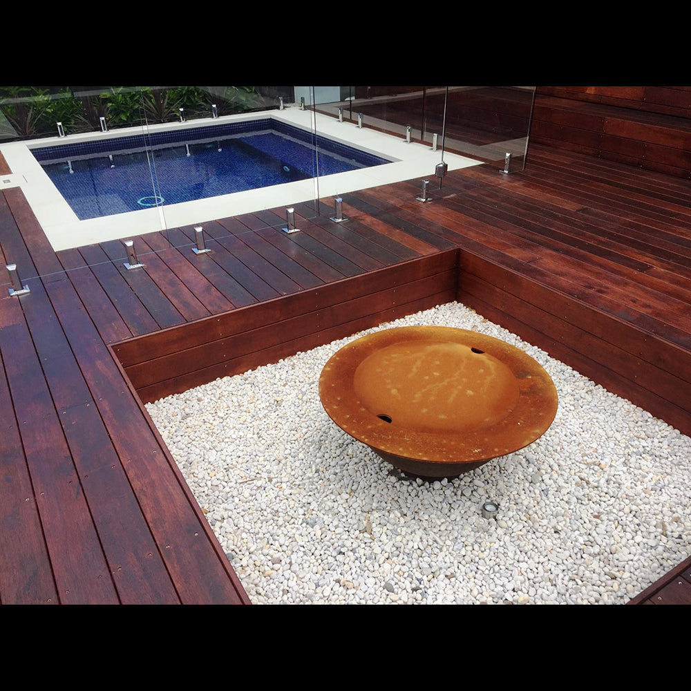 The Osaka Firepit-Coffee Table-Hotplate-Grill