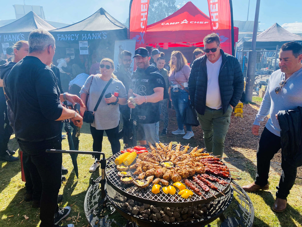 Sunset BBQ Firepit Charcoal & Spit - 100 & 120cms