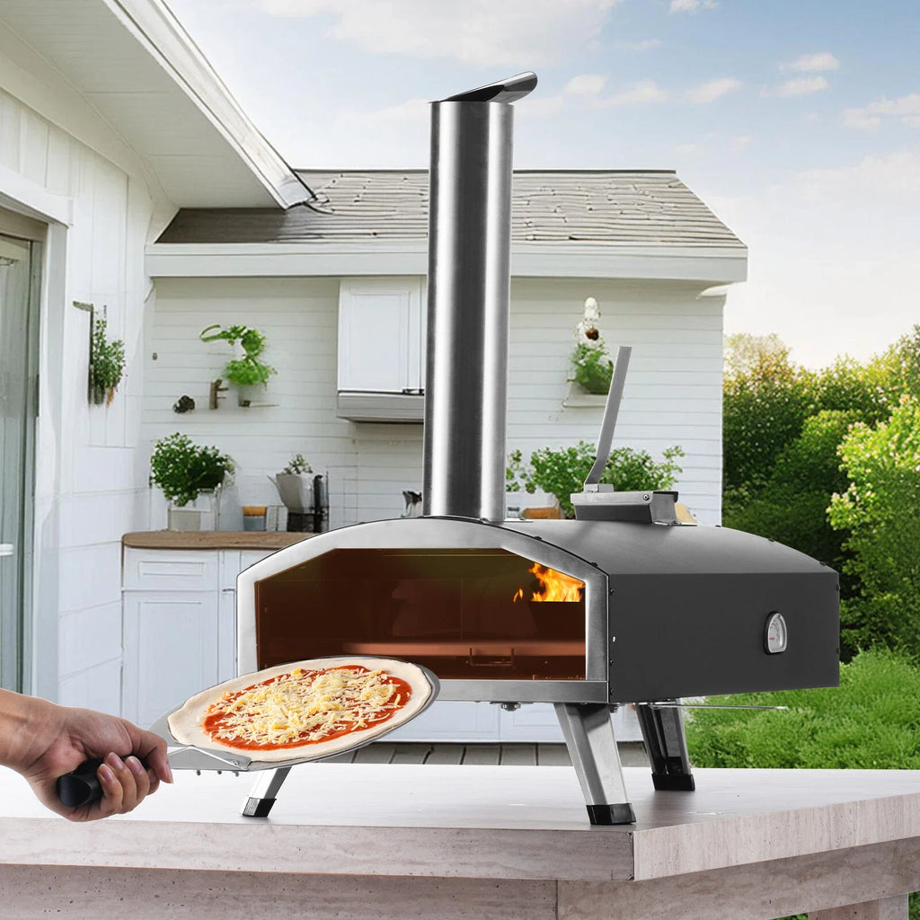 Francino 12" Outdoor Portable Pizza Oven - All Fuels