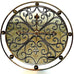 Esmee Round Outdoor Garden Mirror - Gold or Antique Brown