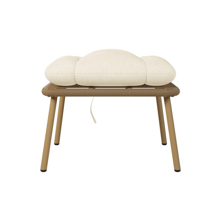 Liliana PE Rattan Outdoor Egg Chair w/ Stool