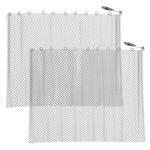 La Roche 2-Panel Fireplace Screen with Doors