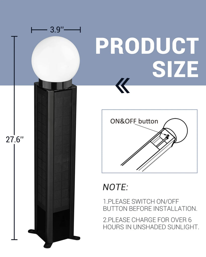 Glyfada Solar Ground/Floor Lamp