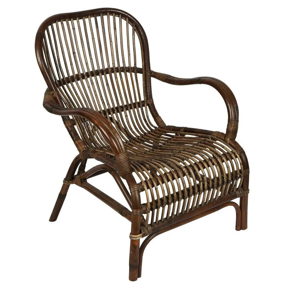 Costa Rattan Lounge Armchair - 3 Colours