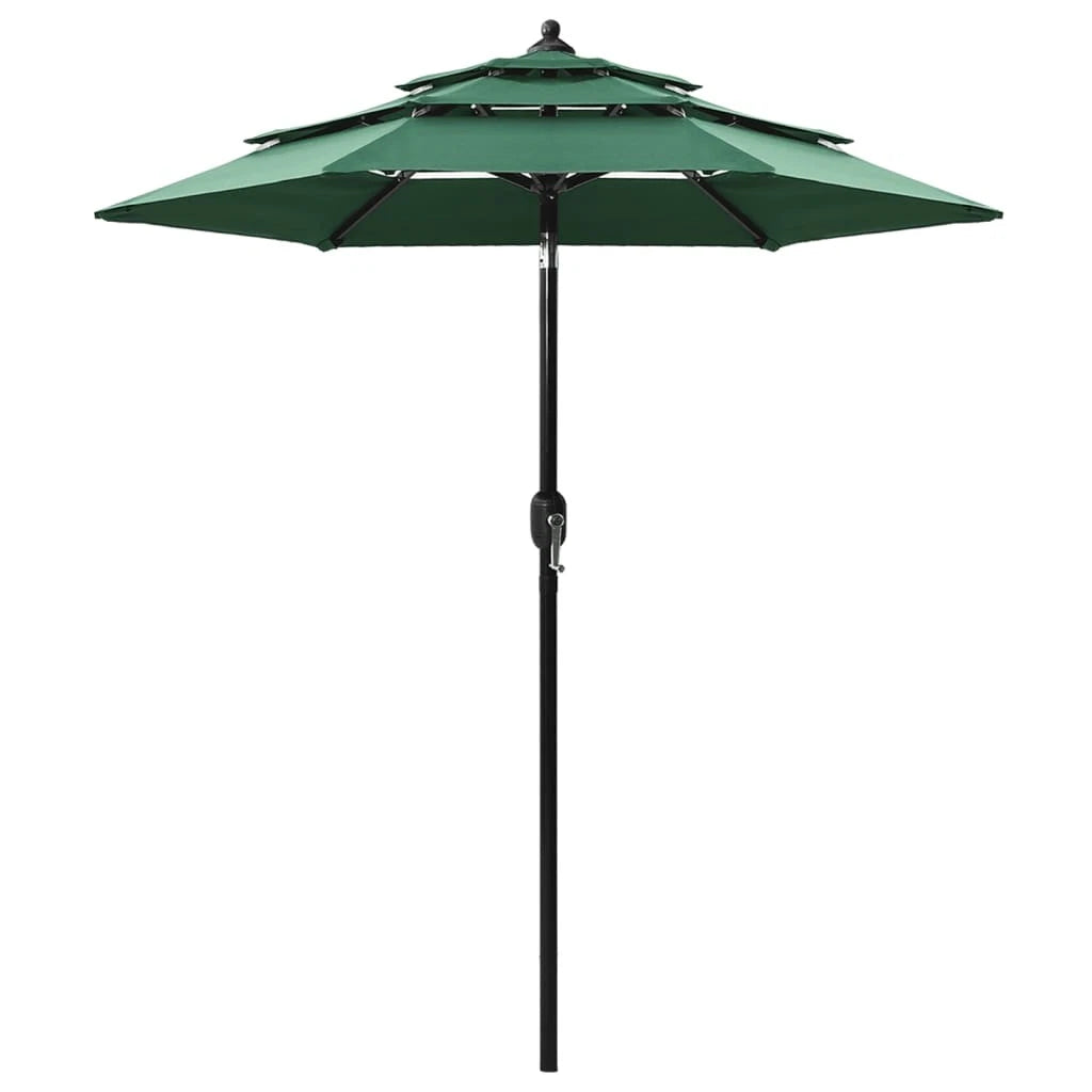 Silla 3-Tier Garden Parasol w/Aluminium Pole