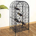 Varya 45 Bottles Metal Wine Rack with Lockable Door