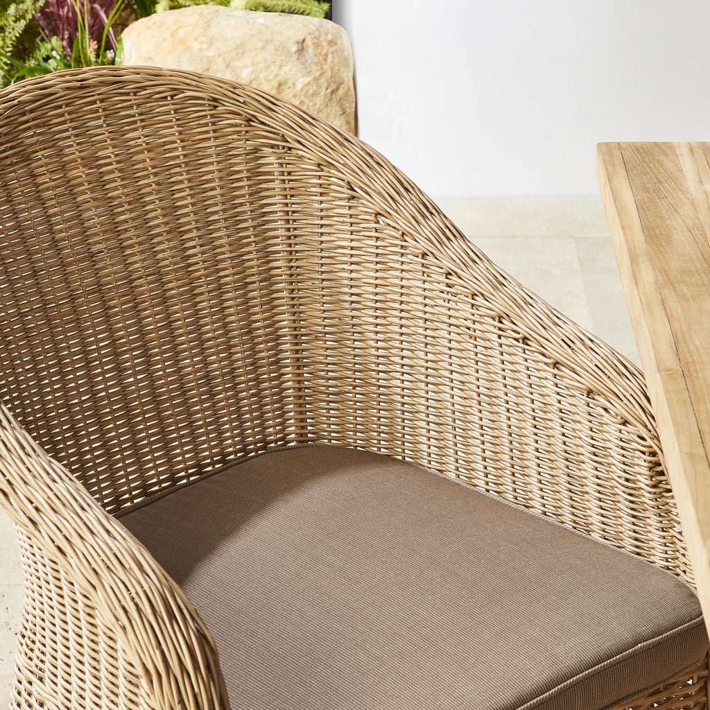Elefanta Woven Chair - White or Beige