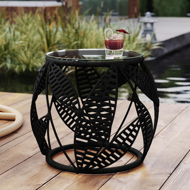 Lorimar PE Rattan Outdoor/Indoor Side Table