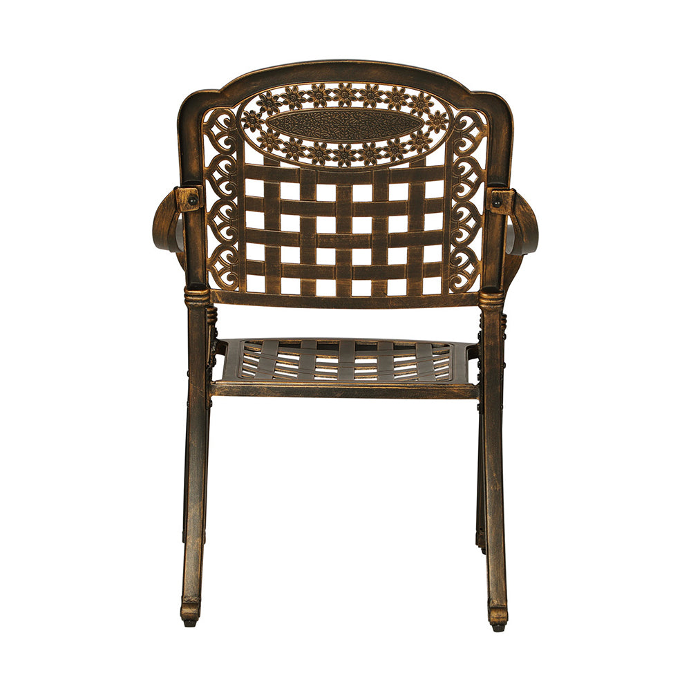 Asha 3pc Aluminium Outdoor Bistro Set