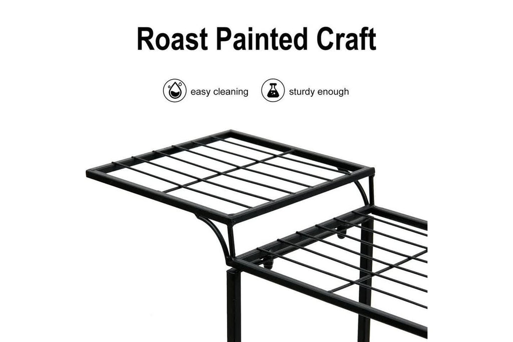 Isolde 6 Tier Garden Cart Stand & Flower Pot Plant Holder