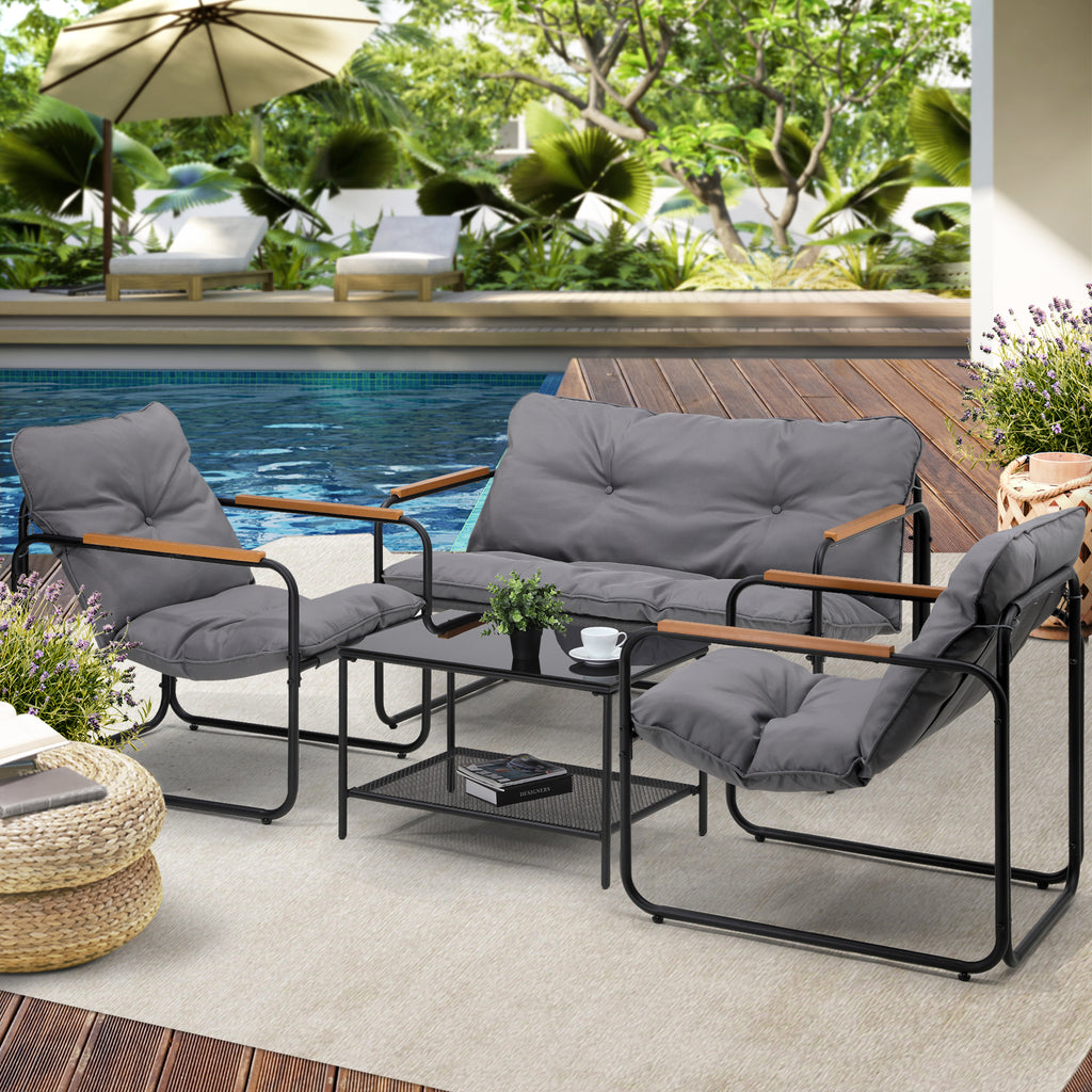 Clarion 4 Seater Outdoor Lounge Set