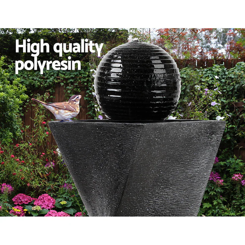 Candelora Solar Fountain w/LED Lights. 85CM