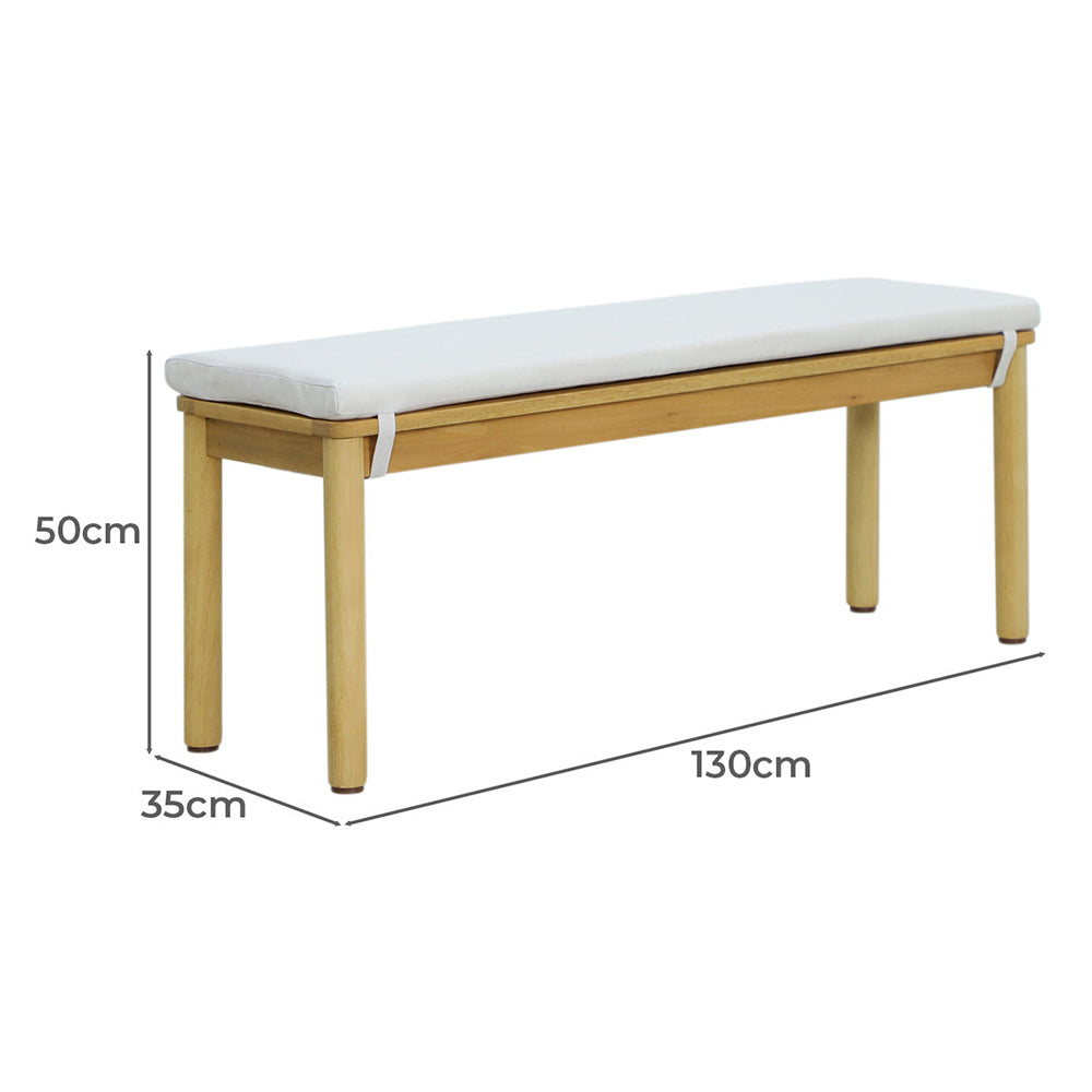 Tansy 4 Seater Dining Table & Bench Set