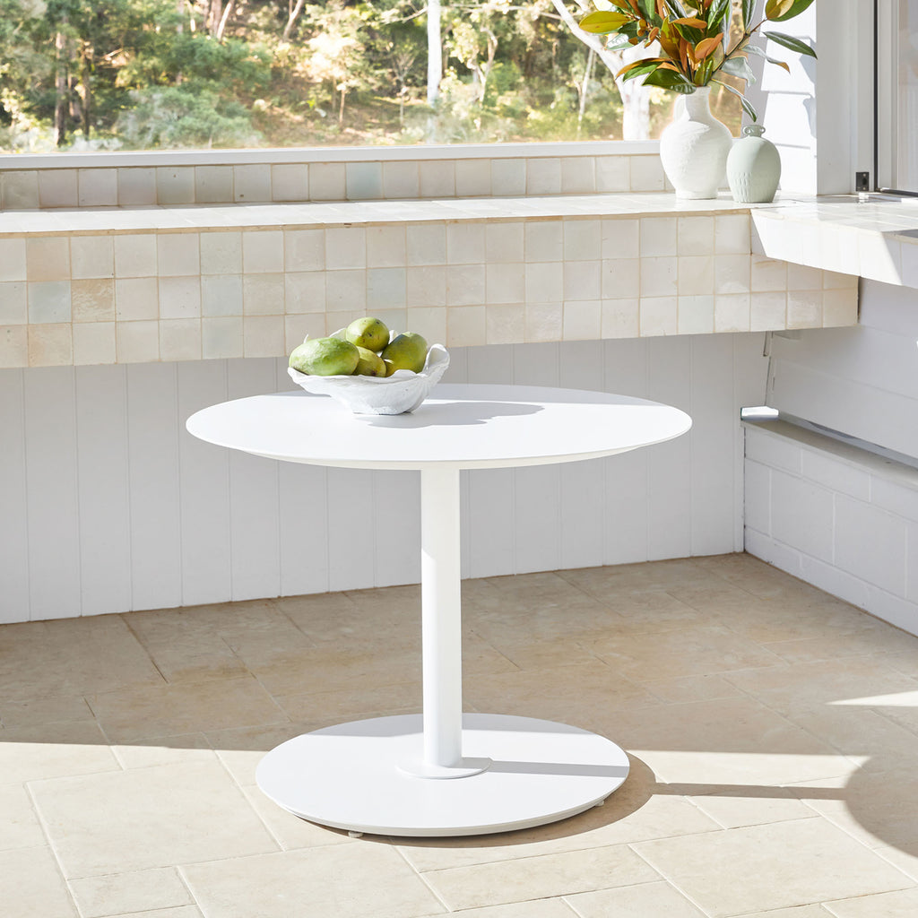 Monserrat 4 Seater Aluminium Dining Table & Chair Set