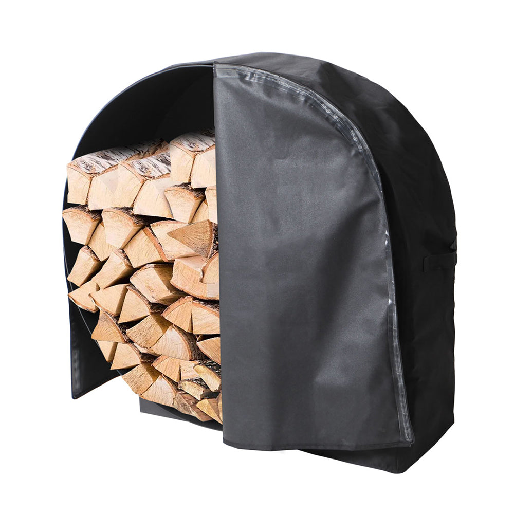 NEW Round Firewood Storage - Rust or Black