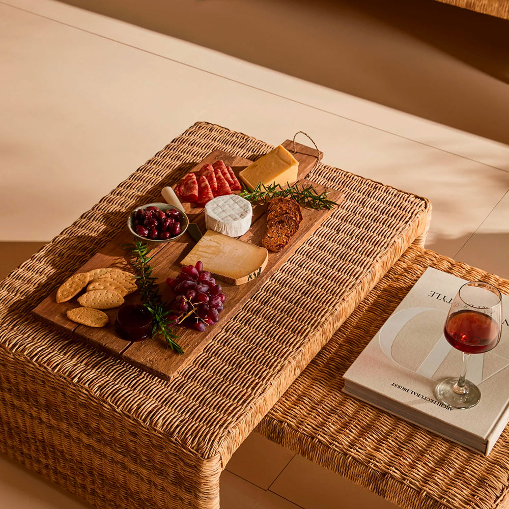 Gia Wicker Nested Coffee Table