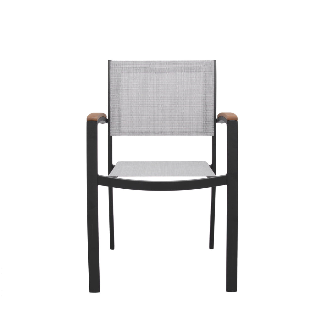 Khalana 6pc Outdoor Dining Table & Sling Chair Set