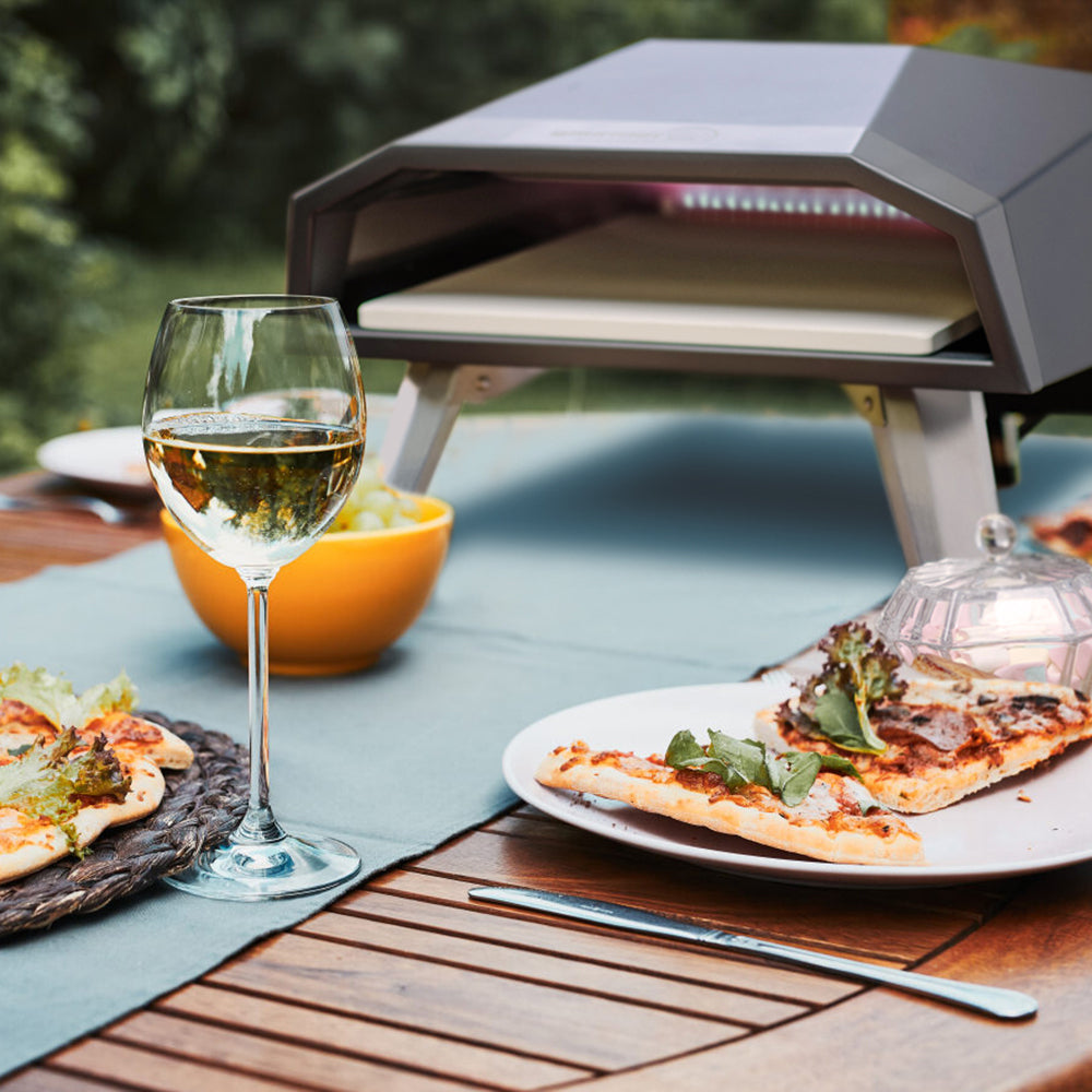 Gourmet Portable Gas-Fired Pizza Oven w/Accessories
