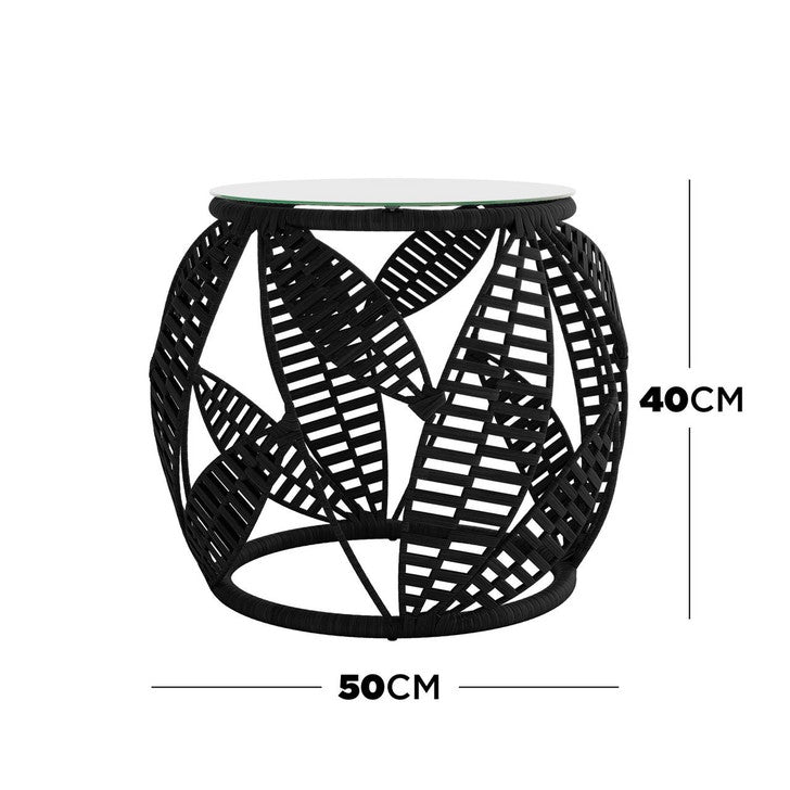 Lorimar PE Rattan Outdoor/Indoor Side Table