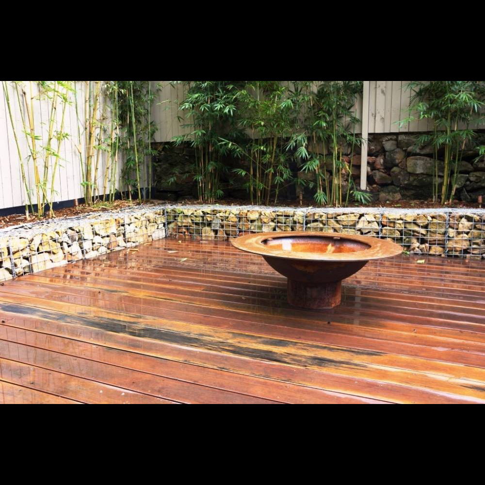 The Osaka Firepit-Coffee Table-Hotplate-Grill