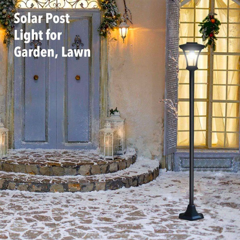 Riva Solar Lamp Post w/Single or Double Lamps